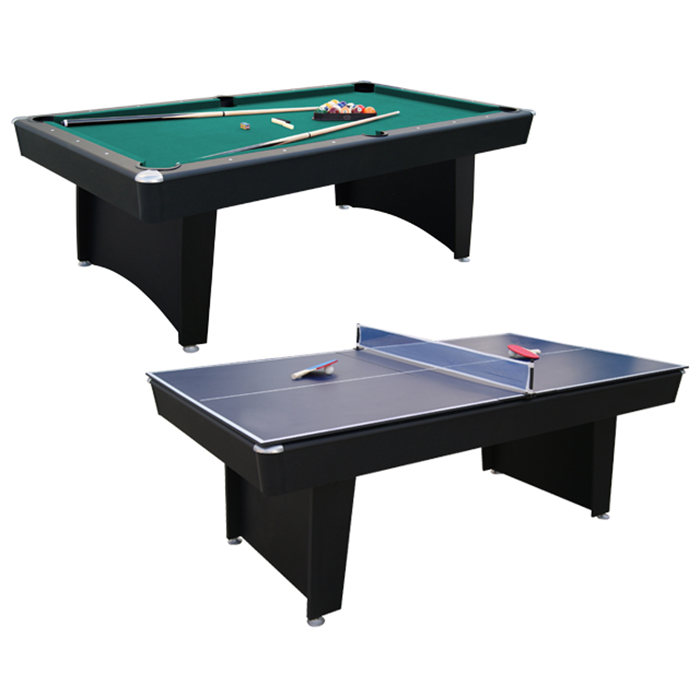 Walker and Simpson Pool & Table Tennis Combo Table in Black - Image 2