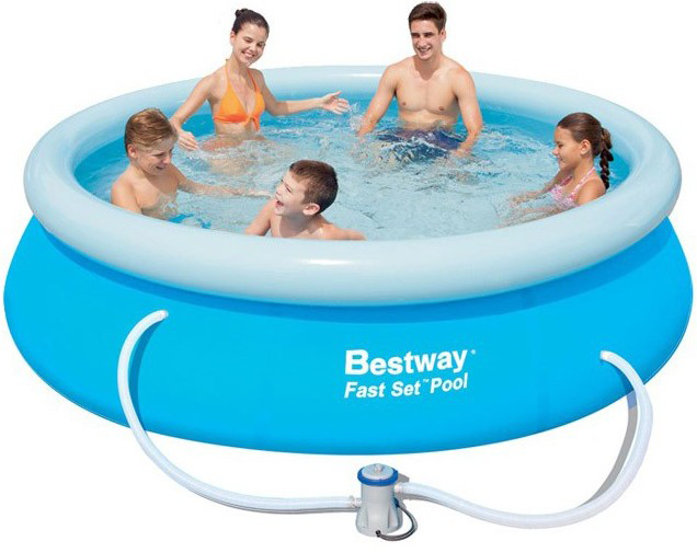 BestWay 10ft x 30inch Fast Set™ Above Ground Swimming Pool With Filter - Image 2