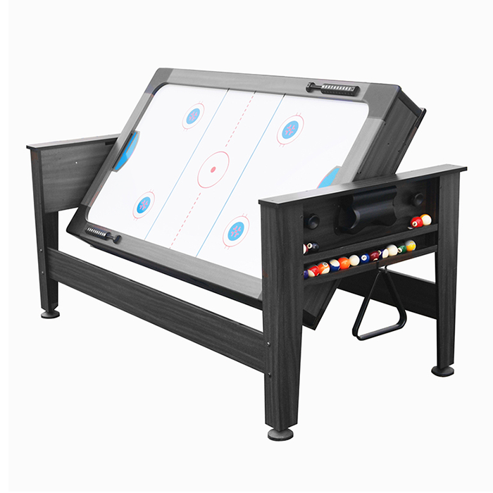 Walker & Simpson Petroni 6ft Combo Pool and Hockey Table in Black