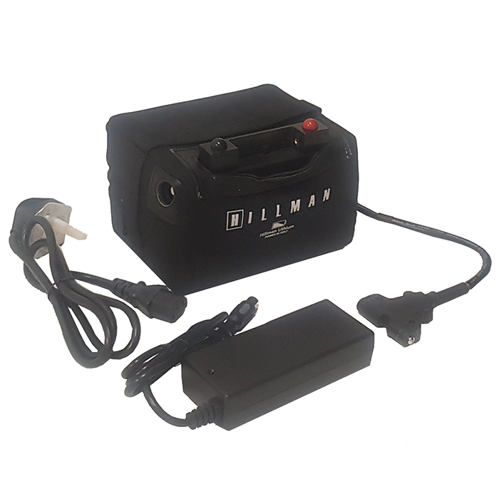 Hillman Lithium Golf Trolley 22ah - 36 Hole Battery Set