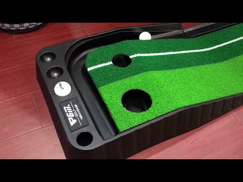 Hillman PGM 3m Golf Putting Trainer Artificial Turf with Auto Ball Return - Image 12