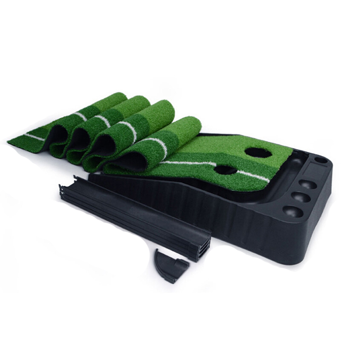 Hillman PGM 3m Golf Putting Trainer with Auto Ball Return