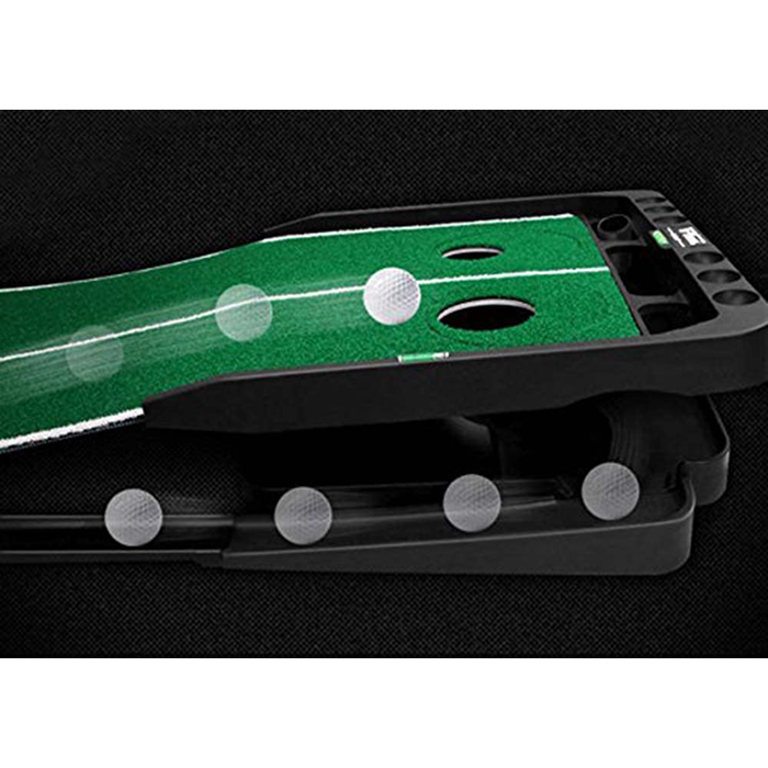 Hillman PGM 3m Golf Putting Trainer Artificial Turf with Auto Ball Return - Image 9