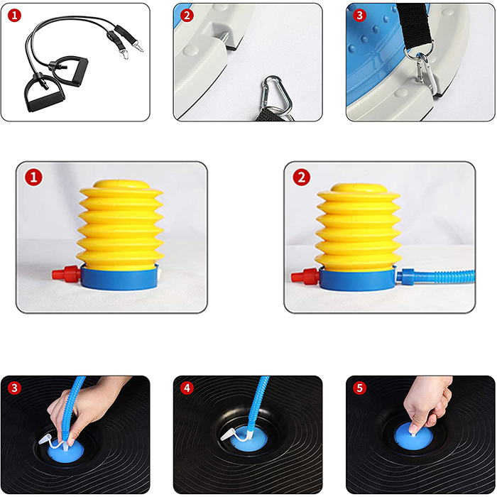 BodyTrain Balance Trainer Pink with Pump