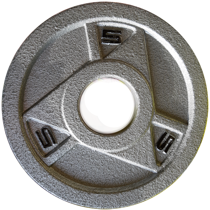 Ironman 200lb Olympic Weight Set Grey with 86 Inch Olympic Weight Bar - Image 3