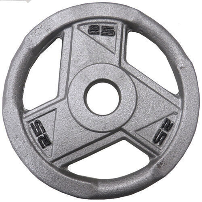 Ironman 200lb Olympic Weight Set Grey with 86 Inch Olympic Weight Bar - Image 4