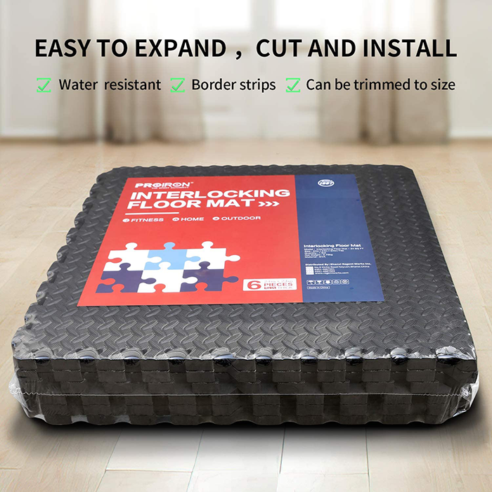 PROIRON Interlocking Floor Protection Mats