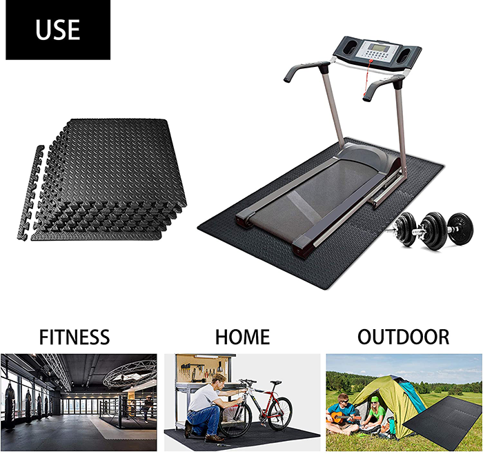 PROIRON Interlocking Floor Protection Mats