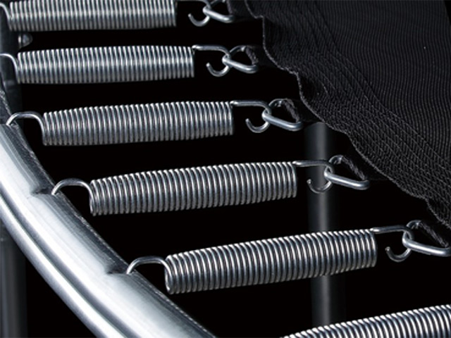 Velocity 8ft Trampoline and Safety Enclosure Black