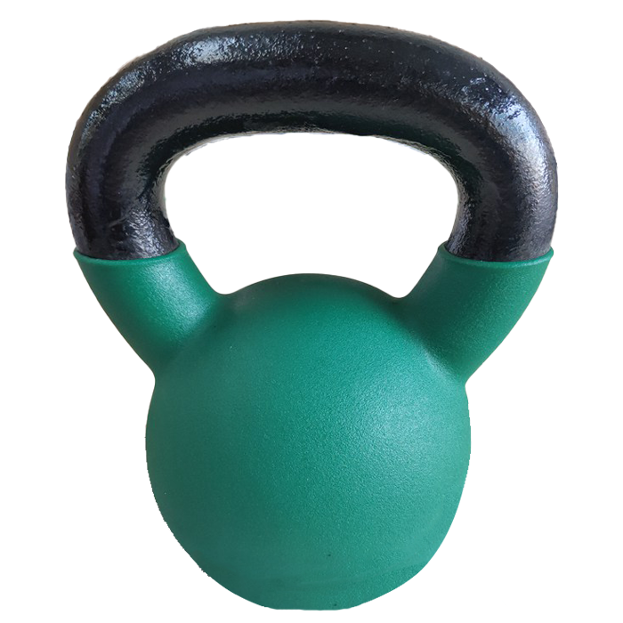 Ironman 8kg Cast Iron Coated Kettlebell