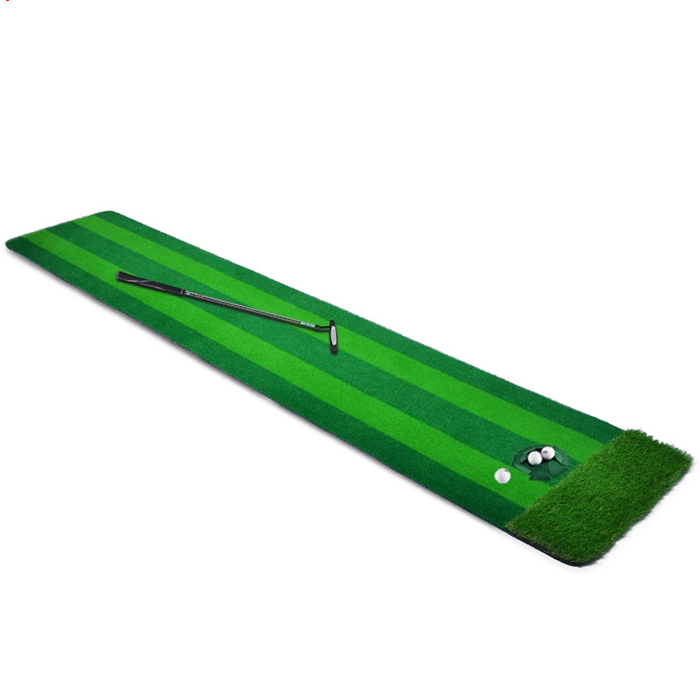 Hilllman PGM Two-Tone Artificial Turf Golf Putting Green