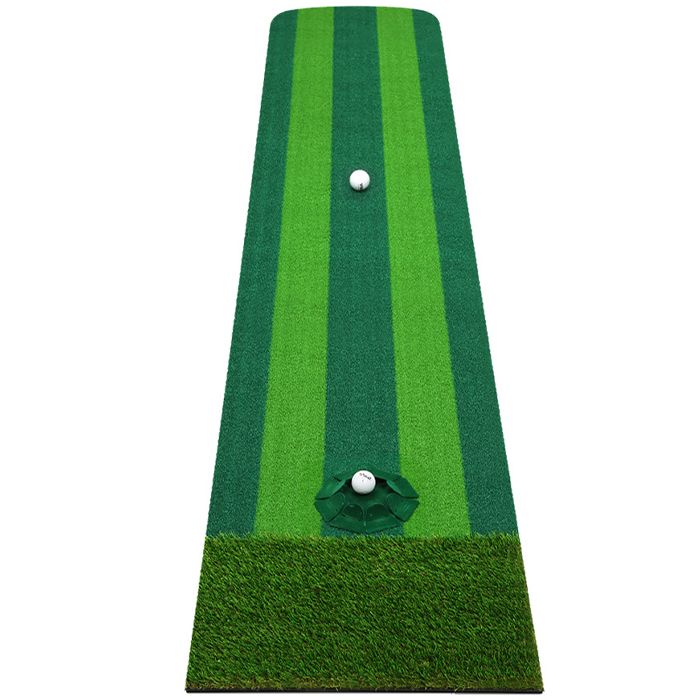 Hilllman PGM Two-Tone Artificial Turf Golf Putting Green