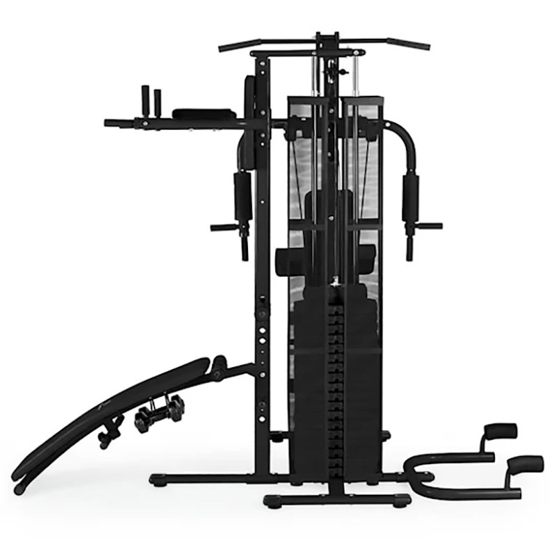 IronMan Klarfit Ultimate 5000 - 3 Station Home Multi Gym Black