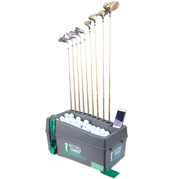 Hillman PGM 2m Heavy Duty Golf Practice Cage And Ball Dispenser Package