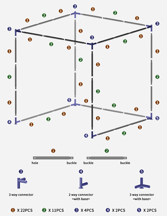 Hillman PGM 2m Heavy Duty Golf Practice Cage And Ball Dispenser Package