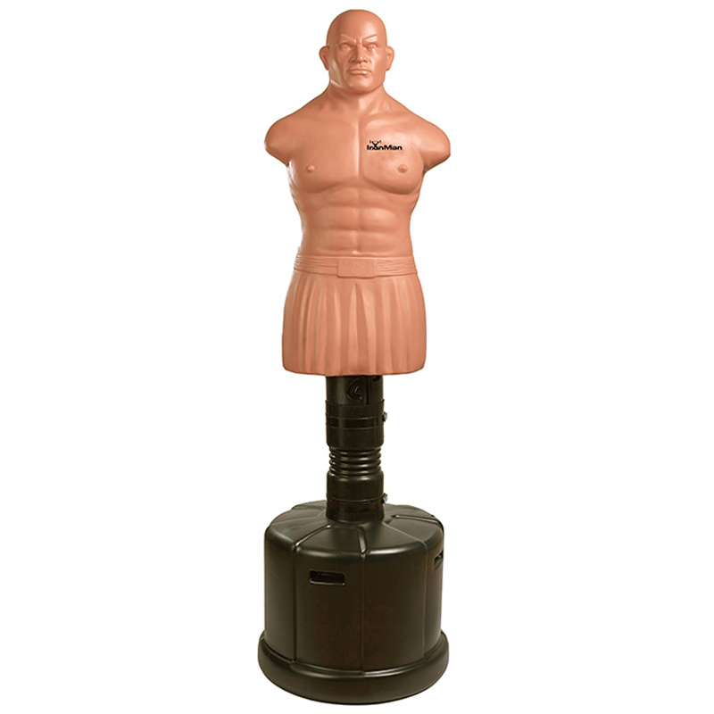 IronMan Free Standing Adjustable Height Punch Bag Sparring Dummy Man