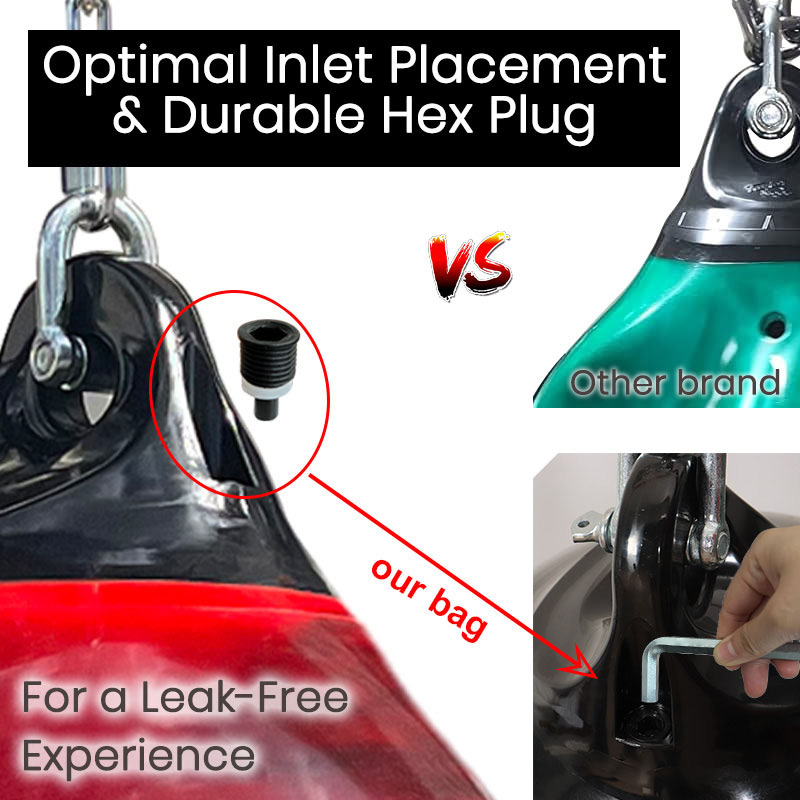 Ironman 15" Aqua Punching Bag Black - Image 5