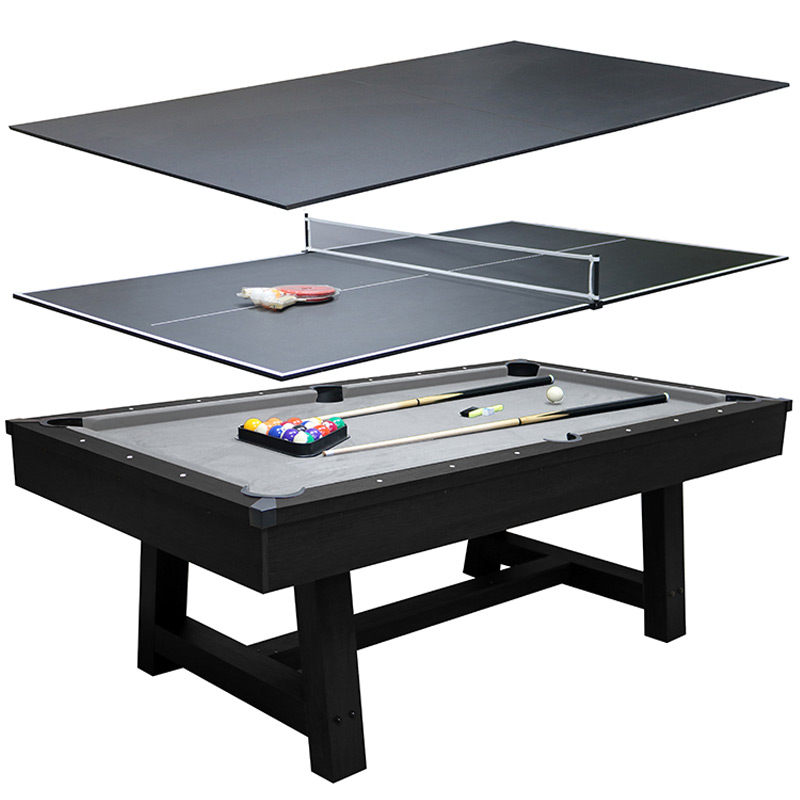 Walker and Simpson Deluxe 7ft Pool Table with Dinning Top and Table Tennis