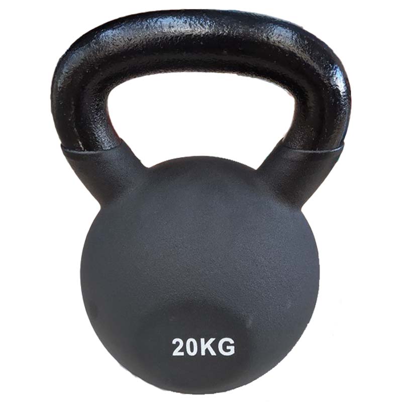 IronMan 8 Coated Kettlebells & Two-Tier Kettlebell Storage Rack Set|12kg–40kg Neoprene Coated Kettlebells