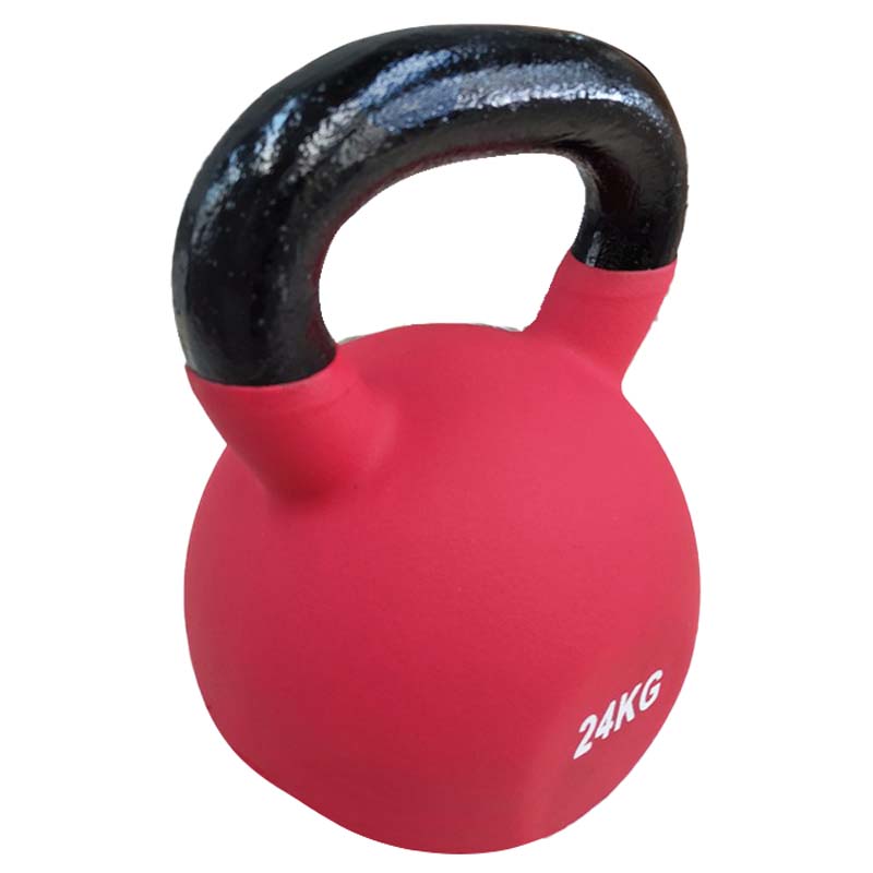 IronMan 10 Coated Kettlebells & Two-Tier Kettlebell Storage Rack Set|4kg – 32kg Neoprene Coated Kettlebells