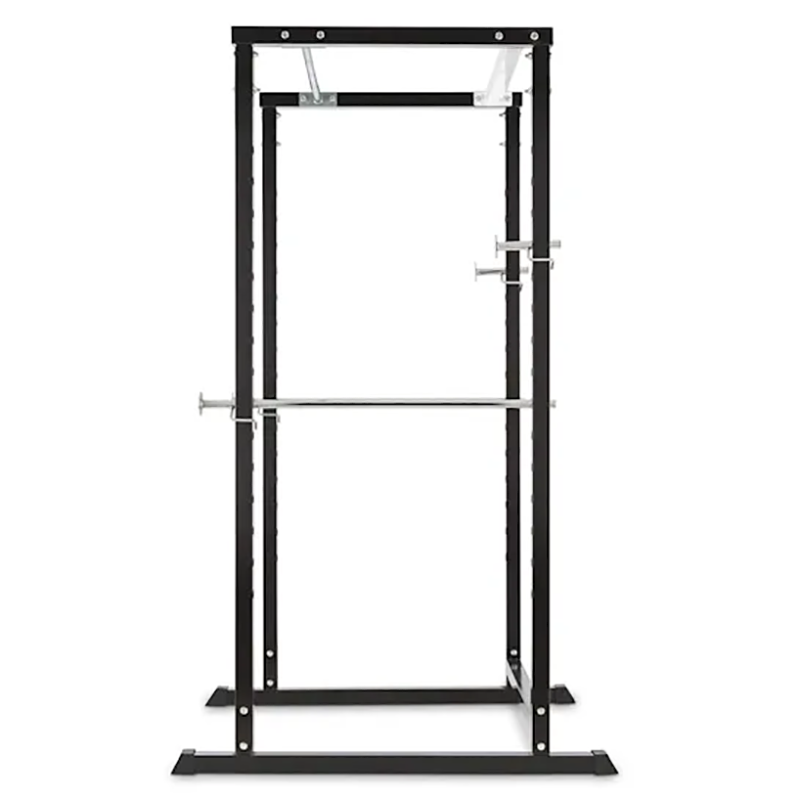 BodyTrain Heavy Duty Adjustable Power Rack Weight Lifting Cage & Pull Up Bar - Image 4