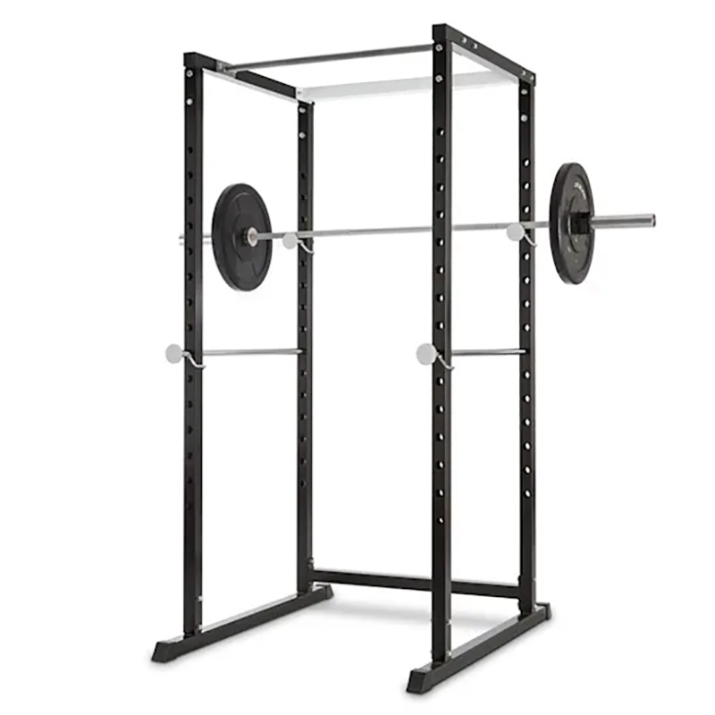 BodyTrain Heavy Duty Adjustable Power Rack Weight Lifting Cage & Pull Up Bar - Image 8