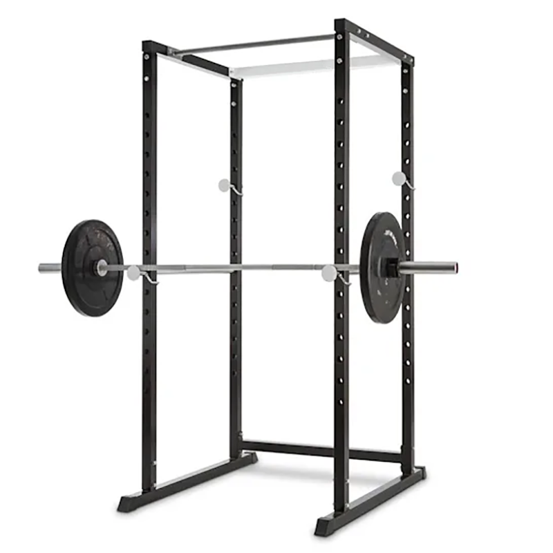 BodyTrain Heavy Duty Adjustable Power Rack Weight Lifting Cage & Pull Up Bar - Image 6