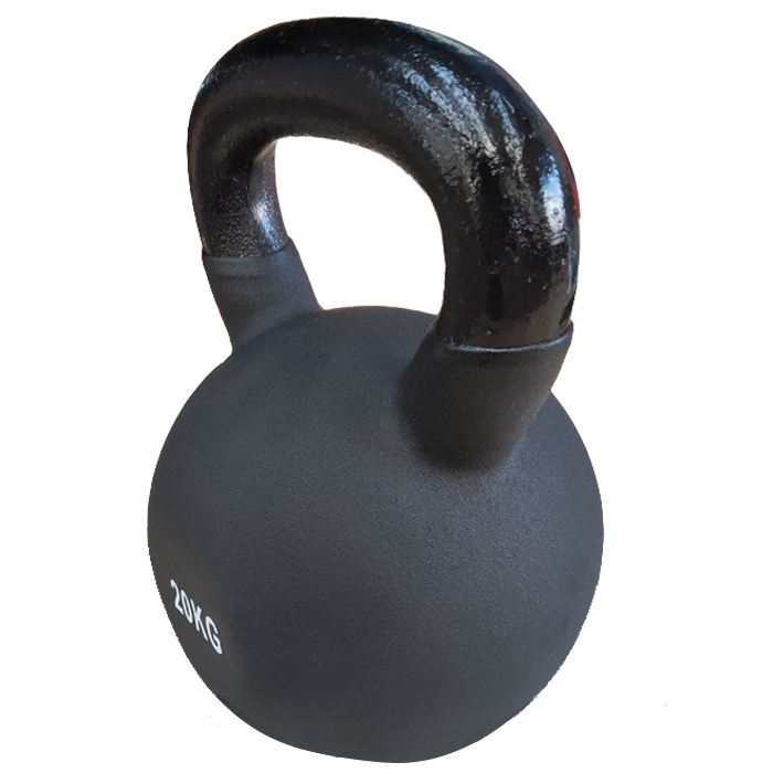 Ironman 20kg Cast Iron Coated Kettlebell - Image 4