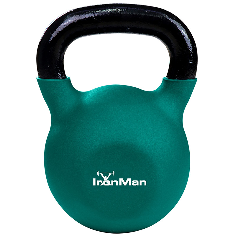 Ironman 40kg Cast Iron Coated Kettlebell - Image 2