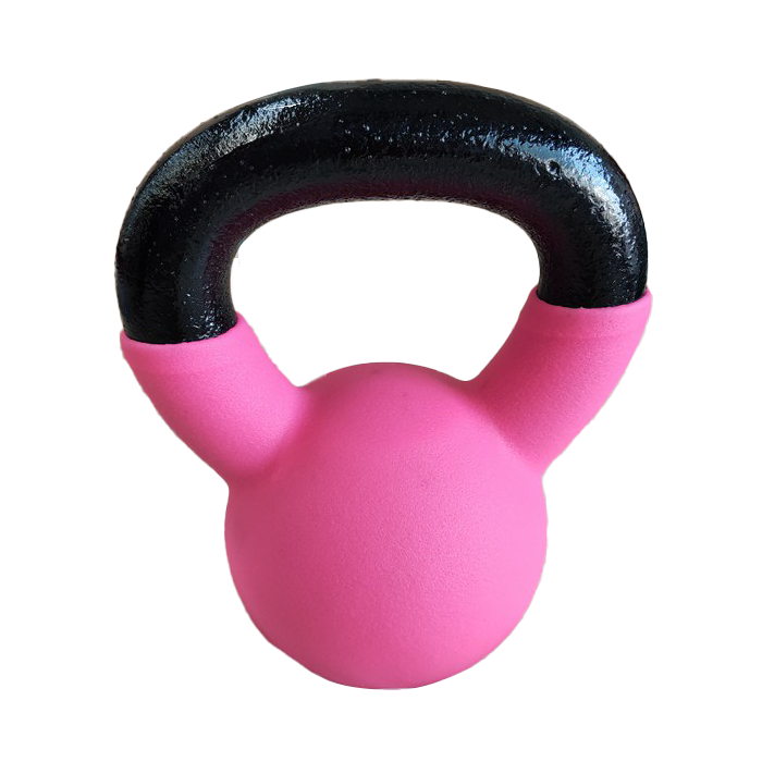 Ironman 4kg Cast Iron Coated Kettlebell - Image 3