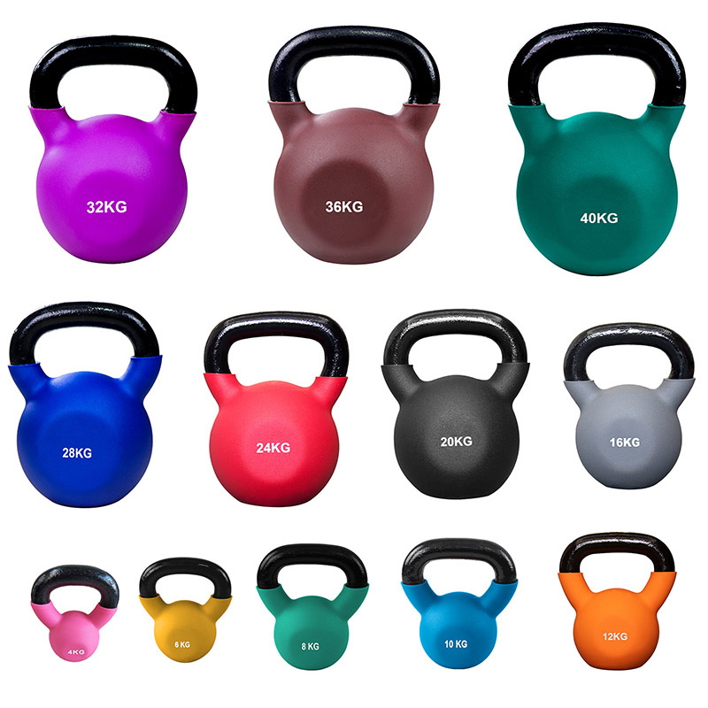 Ironman 6kg Cast Iron Coated Kettlebell - Image 3