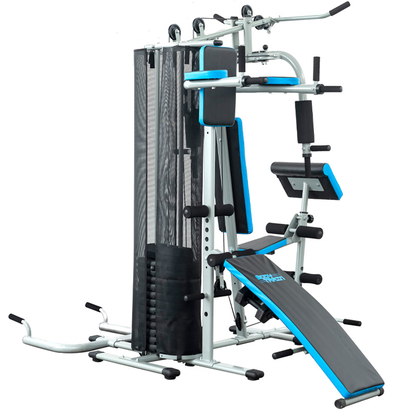 BodyTrain HG470 - 3 Station Home Multi Gym with 66kg Weight Stack - Image 2