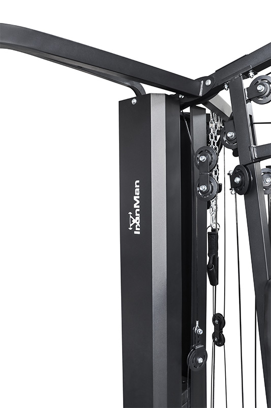 IronMan Deluxe Home Multi Gym with Smith Machine and Cables - 65kg Weight Stack - Image 9