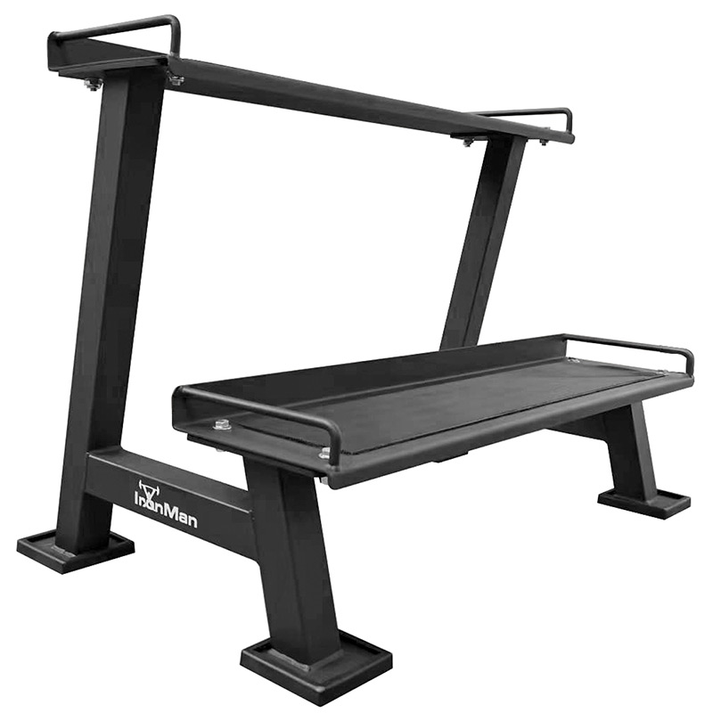IronMan Two-Tier Kettlebell Storage Rack