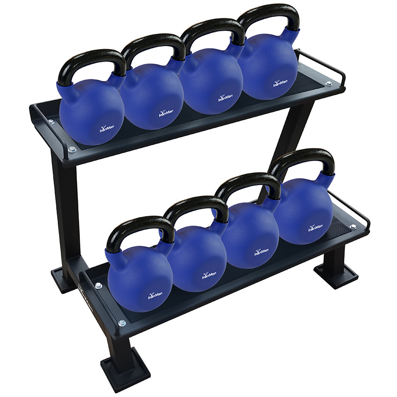 IronMan Two-Tier Kettlebell Storage Rack - Image 6