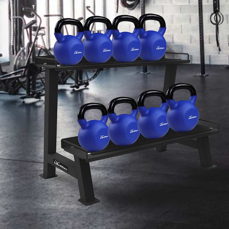 IronMan Two-Tier Kettlebell Storage Rack - Image 7