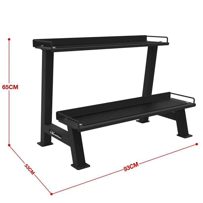 IronMan Two-Tier Kettlebell Storage Rack - Image 4