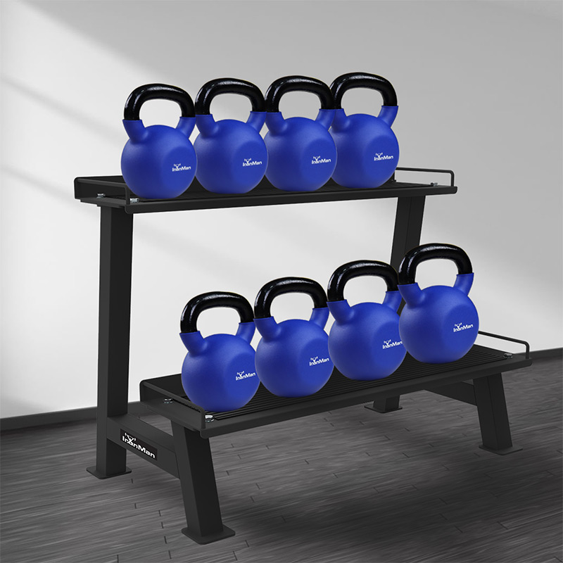 IronMan Two-Tier Kettlebell Storage Rack - Image 8