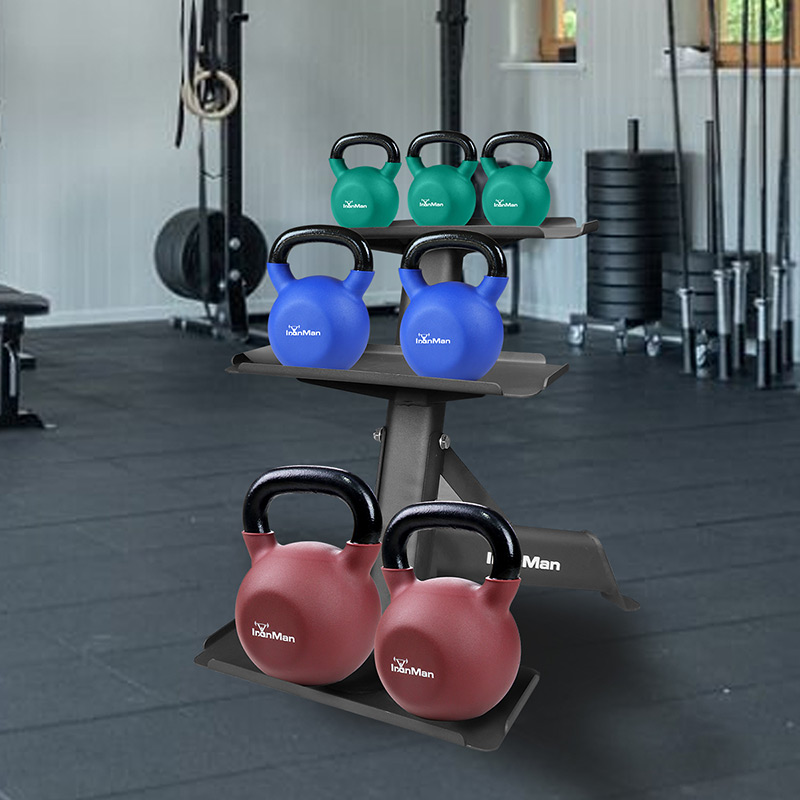 IronMan Three-Tier Kettlebell Storage Rack - Image 8