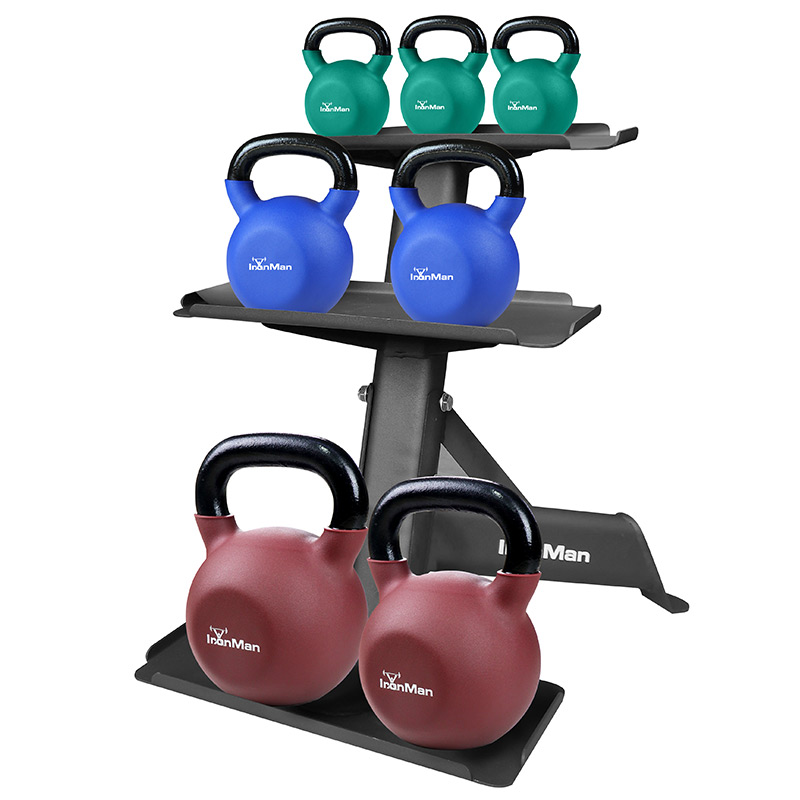 IronMan Three-Tier Kettlebell Storage Rack - Image 5