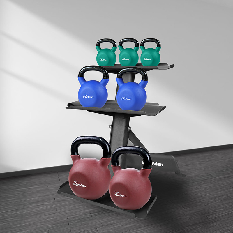 IronMan Three-Tier Kettlebell Storage Rack - Image 7