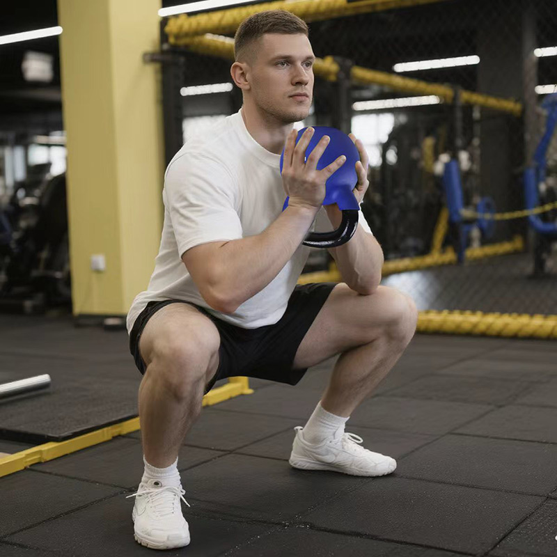 Ironman 6kg Cast Iron Coated Kettlebell - Image 13