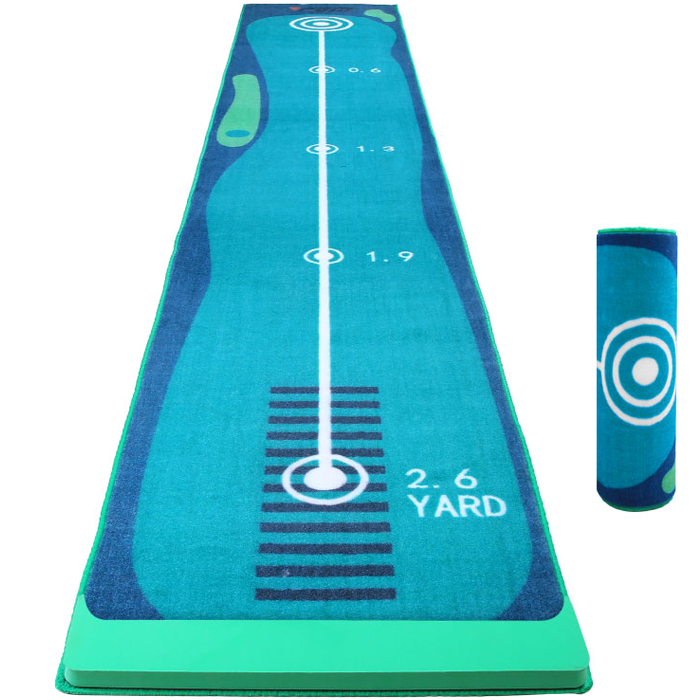 Hillman PGM Portable Golf Putting Mat - Image 2