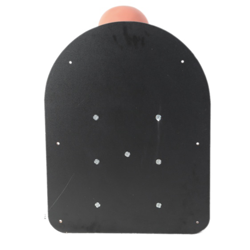 IronMan Wall Mounted Punch Bag Sparring Dummy Man - Black - Image 4