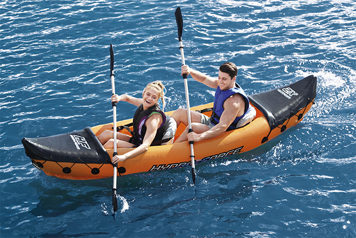 Bestway Hydro-Force Lite-Rapid X2 - 2 Person Inflatable Kayak Set - Image 4