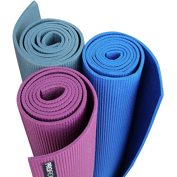 PROIRON Blue Yoga Mat with Free Carry Bag - Image 2