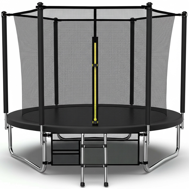 10ft Trampoline & Safety Enclosure Black